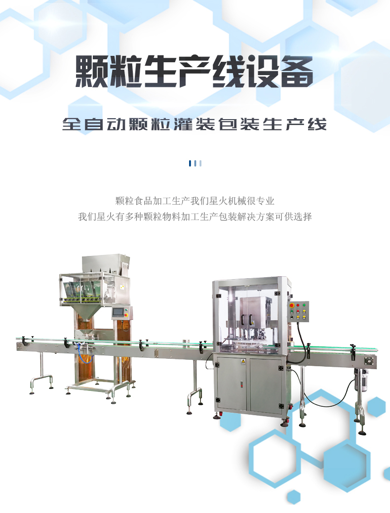 全自動(dòng)顆粒灌裝包裝生產(chǎn)線_顆粒生產(chǎn)線設(shè)備(圖1)